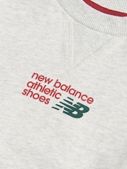 Gris - Suéter New Balance Athletics Premium Logo - Imagen 4 de 5