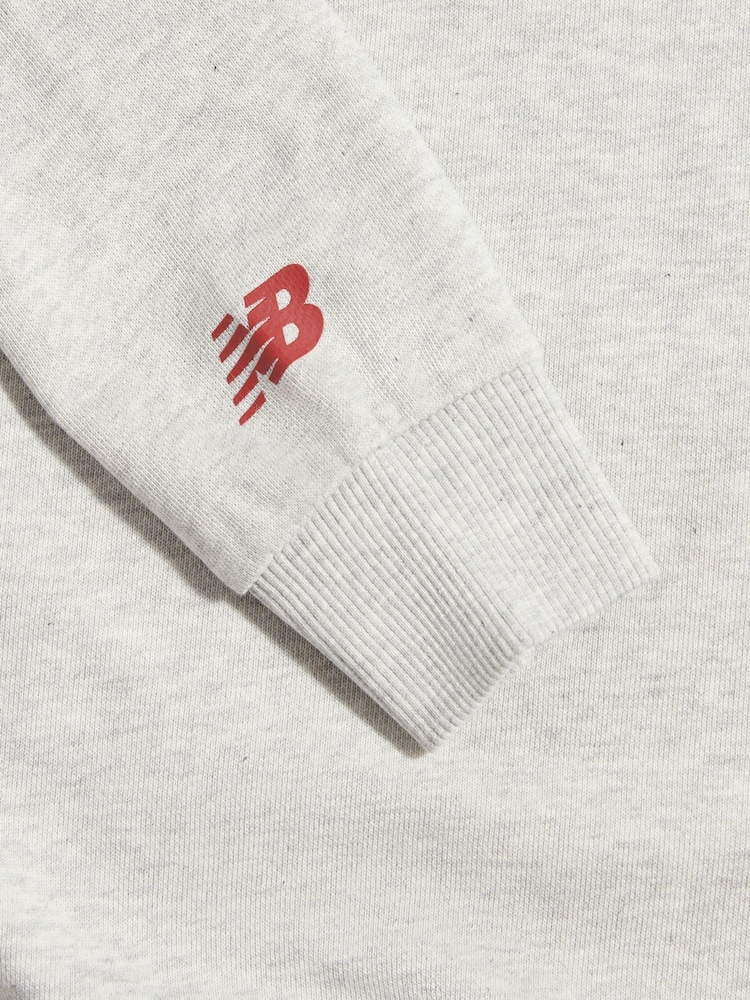 Gris - Suéter New Balance Athletics Premium Logo - Imagen 5 de 5