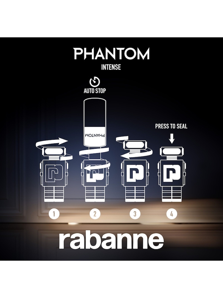 Rabanne Phantom Intense Eau De Parfum Refill 200ml - Image 6 of 6