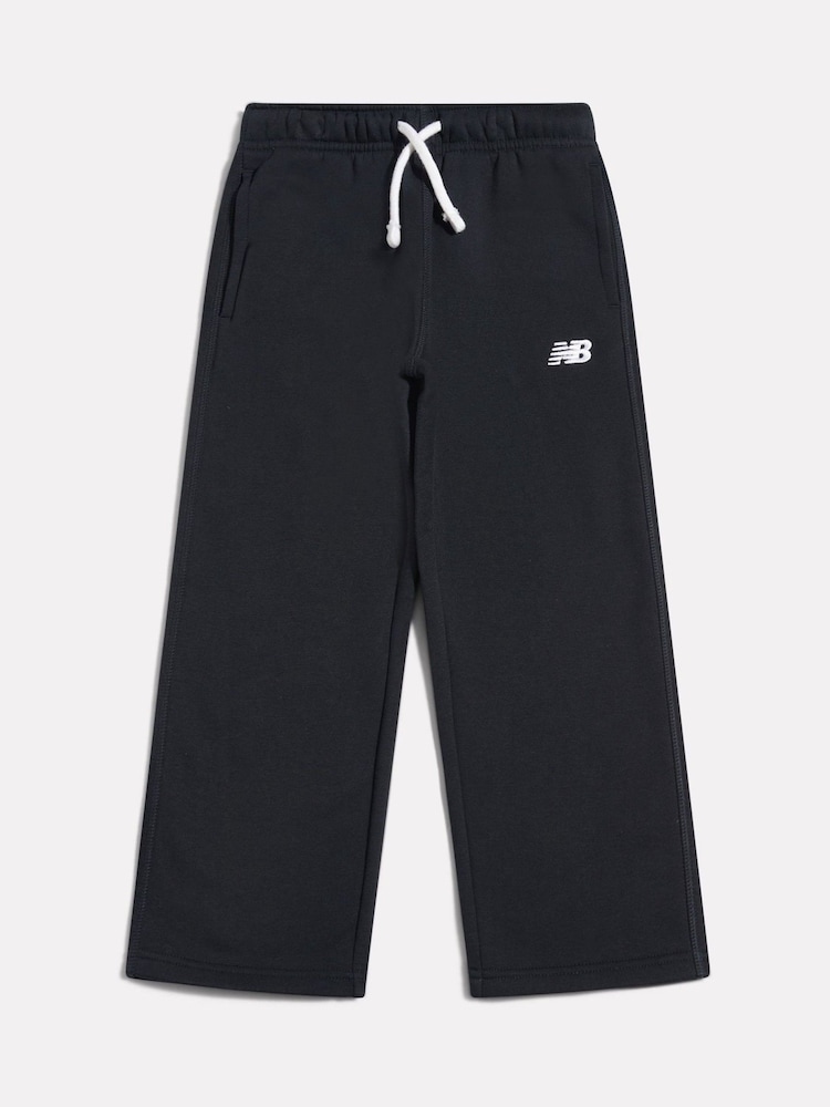New Balance Black Small Logo Joggers - Image 1 of 3 New Balance Black Small Logo Joggers - Image 1 of 3