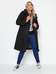 M&Co Black Borg Coat - Image 1 of 5