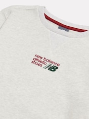 Gris - Suéter New Balance Athletics Premium Logo - Imagen 3 de 4
