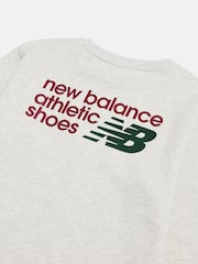 Gris - Suéter New Balance Athletics Premium Logo - Imagen 4 de 4