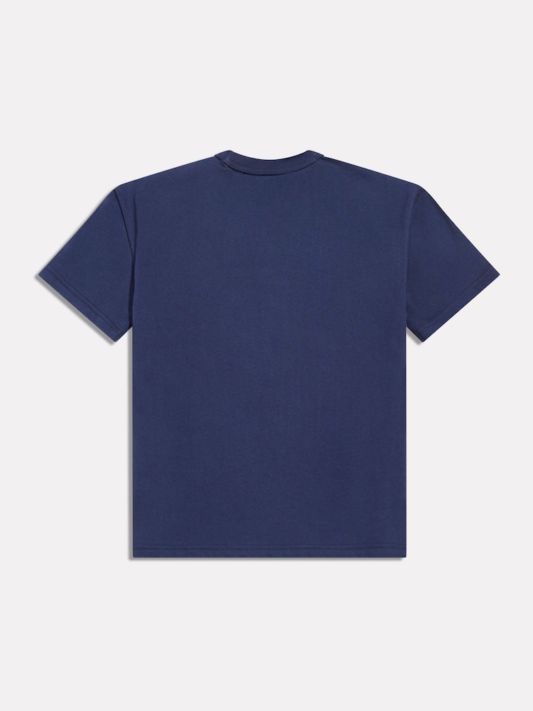 New Balance Blue Athletics Premium Logo T-Shirt - Image 2 of 3