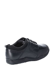 Hush Puppies Black Dexter Senior School Shoes - Image 3 of 4
