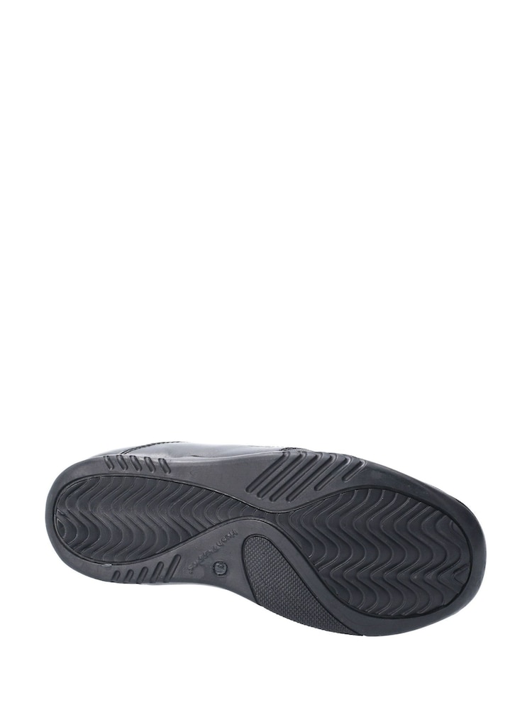 Hush Puppies Black Dexter Senior School Shoes - Image 4 of 4