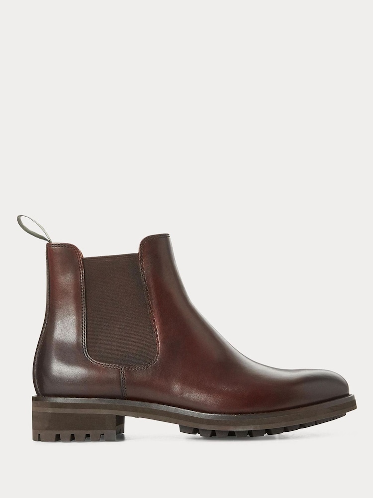 Polo Ralph Lauren Brown Bryson Chelsea Boots - Image 1 of 4