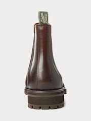 Polo Ralph Lauren Brown Bryson Chelsea Boots - Image 3 of 4
