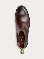 Polo Ralph Lauren Brown Bryson Chelsea Boots - Image 4 of 4