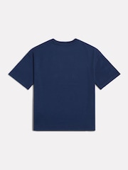 New Balance Blue Academy Crest Graphic T-Shirt - Image 2 of 3
