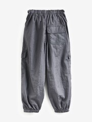 Anthrazitgrau - Parachute-Cargohose mit Bündchen (3 bis 16 Jahre) - Bild 7 von 9