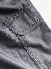 Anthrazitgrau - Parachute-Cargohose mit Bündchen (3 bis 16 Jahre) - Bild 9 von 9