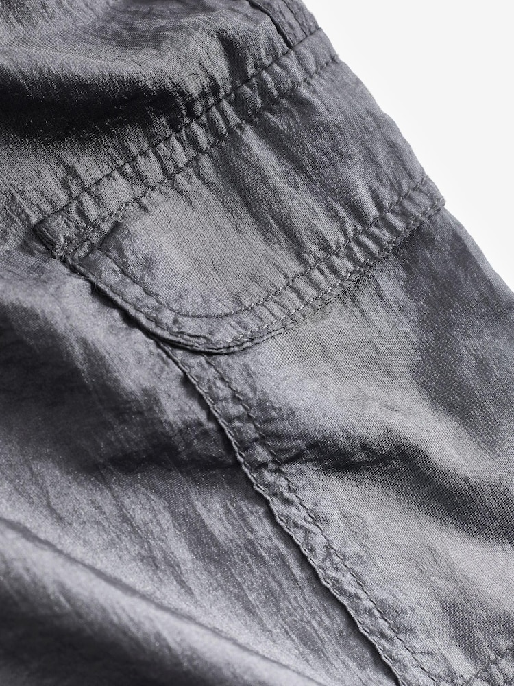 Charcoal Grey Parachute Cargo Cuffed Trousers (3-16yrs) - Image 9 of 9 Charcoal Grey Parachute Cargo Cuffed Trousers (3-16yrs) - Image 9 of 9