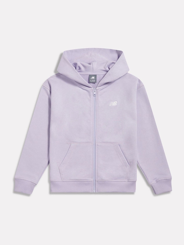 New Balance Small Logo Full Zip Hettegenser - Bilde 1 av 3