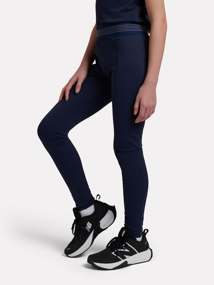 New Balance Blue Harmony Performance Pocket Leggings - Image 2 of 11 New Balance Blue Harmony Performance Pocket Leggings - Image 2 of 11