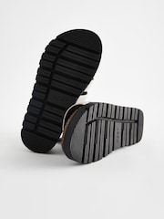 White Chunky Corkbed Sandals - Image 5 of 6