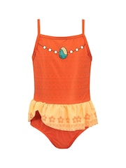 Character Orange Disney Moana Swimsuit - Image 1 of 3