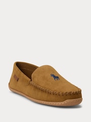 Polo Ralph Lauren Brown Brenan Slippers - Image 1 of 4