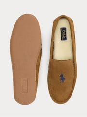 Polo Ralph Lauren Brown Brenan Slippers - Image 4 of 4