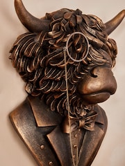 Dressed Up Hamish Head Art Wall - Image 3 of 4
