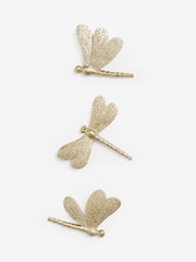 Set of 3 Dragonflies Wall Plaque - Image 4 de 5