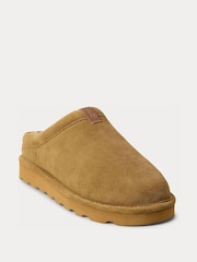 Polo Ralph Lauren Brown Reade Clog Slippers - Image 1 of 4