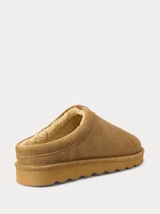 Polo Ralph Lauren Brown Reade Clog Slippers - Image 3 of 4