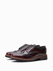 Base London Gibbs Lace Up Brogue Shoes - Image 2 of 6
