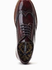 Base London Gibbs Lace Up Brogue Shoes - Image 4 of 6