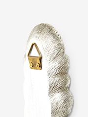 Set of 2 Silver Feather Wall Art - Image 5 of 5