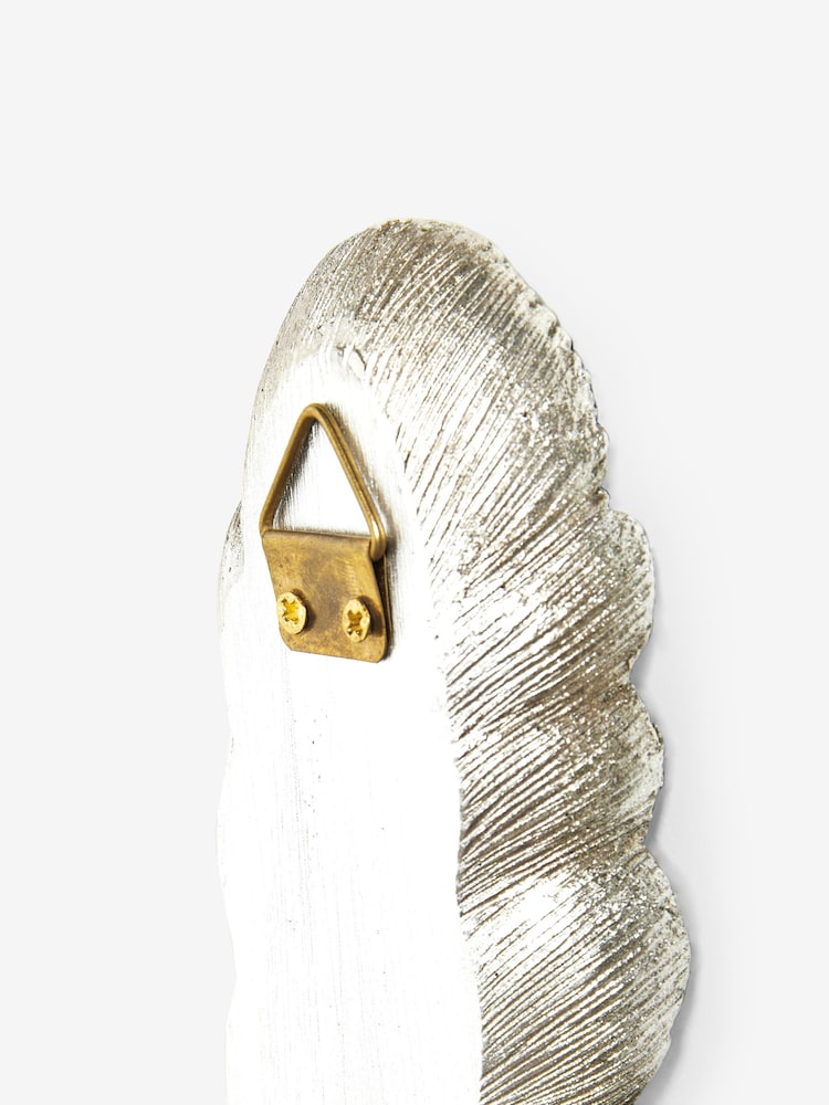 Set of 2 Silver Feather Wall Art - Image 5 of 5
