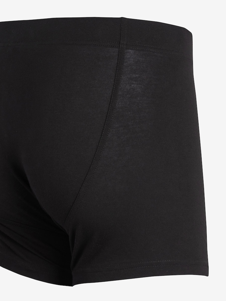 Essential Black 10 pack A-Front Boxers - Image 3 of 5