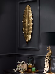 Gold Leaf Wall Plaque - Image 1 of 4