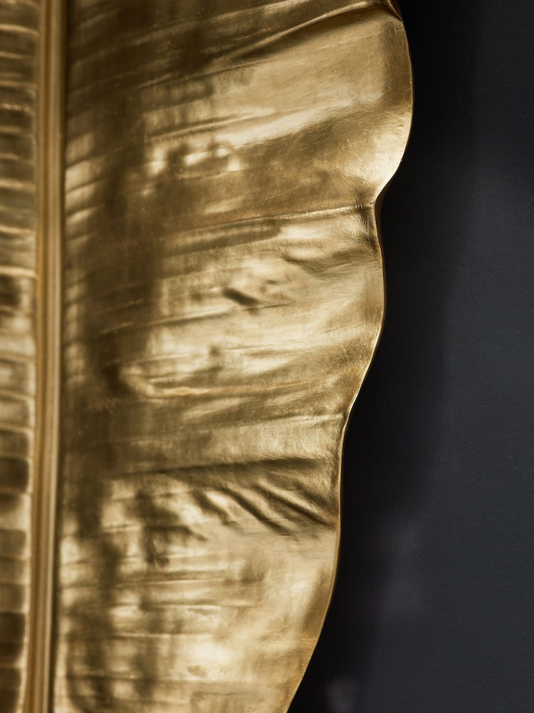 Gold Leaf Wall Plaque - Image 2 of 4