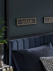Black Slogan Queen Wall Art Sign - Image 1 of 5