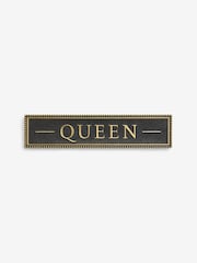 Black Slogan Queen Wall Art Sign - Image 4 of 5