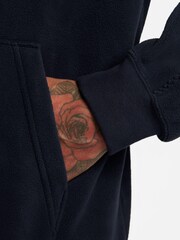 Nike Blue Sportswear Polar Fleece Hoodie - Image 6 of 8