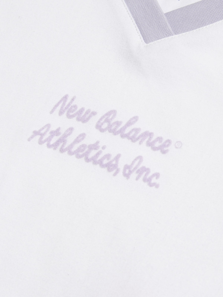 Blanco - Camiseta New Balance Athletics Jersey Ringer - Imagen 3 de 3