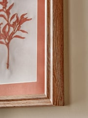 Set of 4 Orange Autumnal Botanical Framed Wall Art - Image 3 of 4