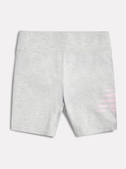 Gris - Short cycliste New Balance à logo superposé - Image 1 de 3