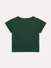 Verde - Camiseta New Balance Athletics Jersey Ringer - Imagen 7 de 8