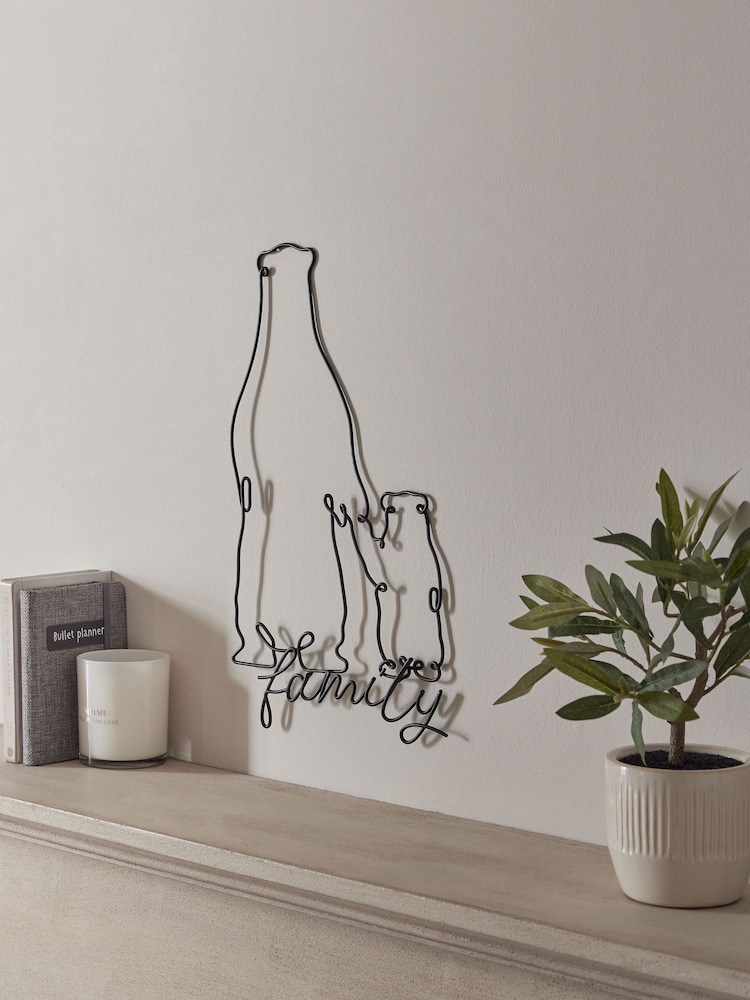 Metal Family Bear Wall Art - Imagen 2 de 4 Metal Family Bear Wall Art - Imagen 2 de 4
