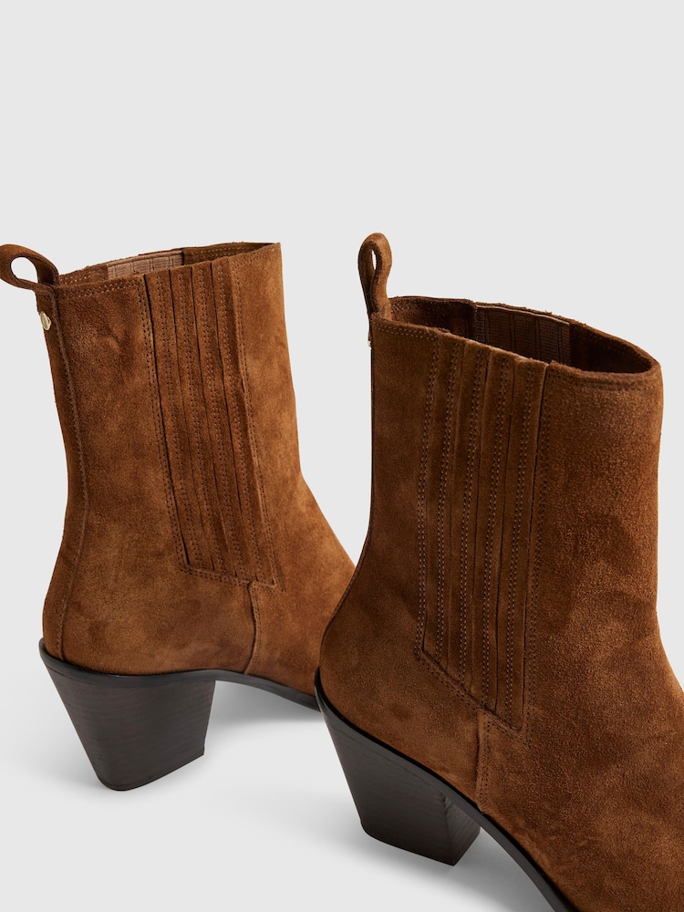 River Island Suede Ankle Boots - Bilde 6 av 6