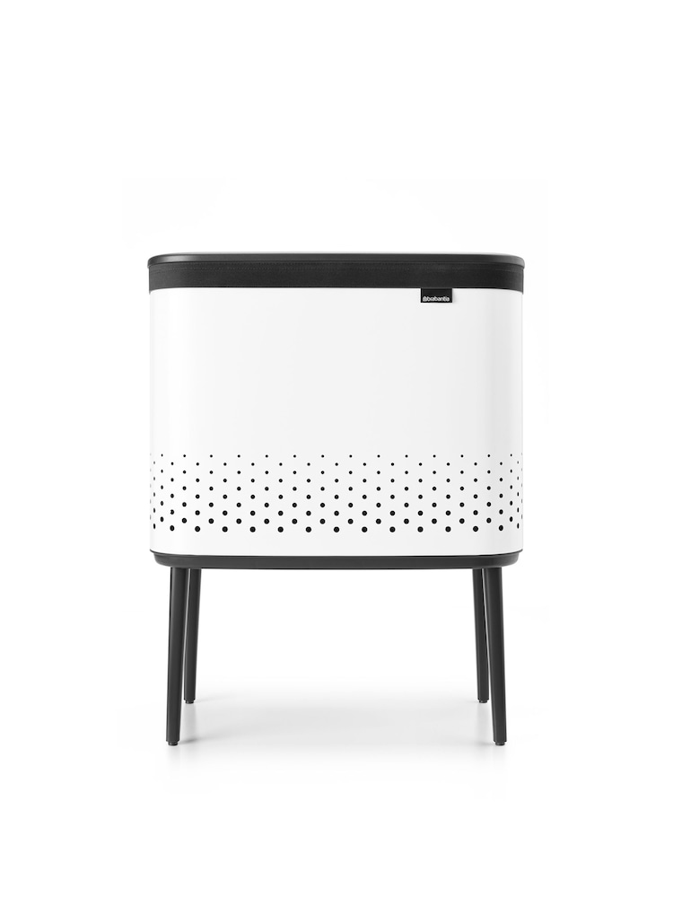 Brabantia White Bo 60L Laundry Bin - Image 2 of 6