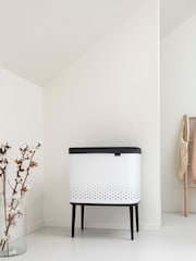 Brabantia White Bo 60L Laundry Bin - Image 6 of 6