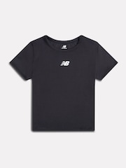 Svart - New Balance NB Harmony Fitted T-skjorte - Bilde 1 av 3