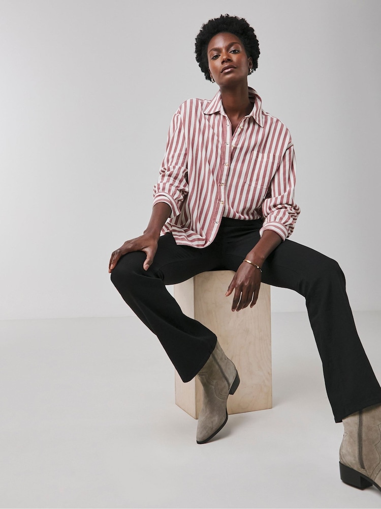 JD Williams Black Bootcut Jeggings - Image 1 of 4