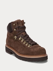 Polo Ralph Lauren Brown Alpine Mid Cut Boots - Image 2 of 4