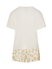 Hunkemöller White Daisy Pyjamas Set - Image 5 of 5