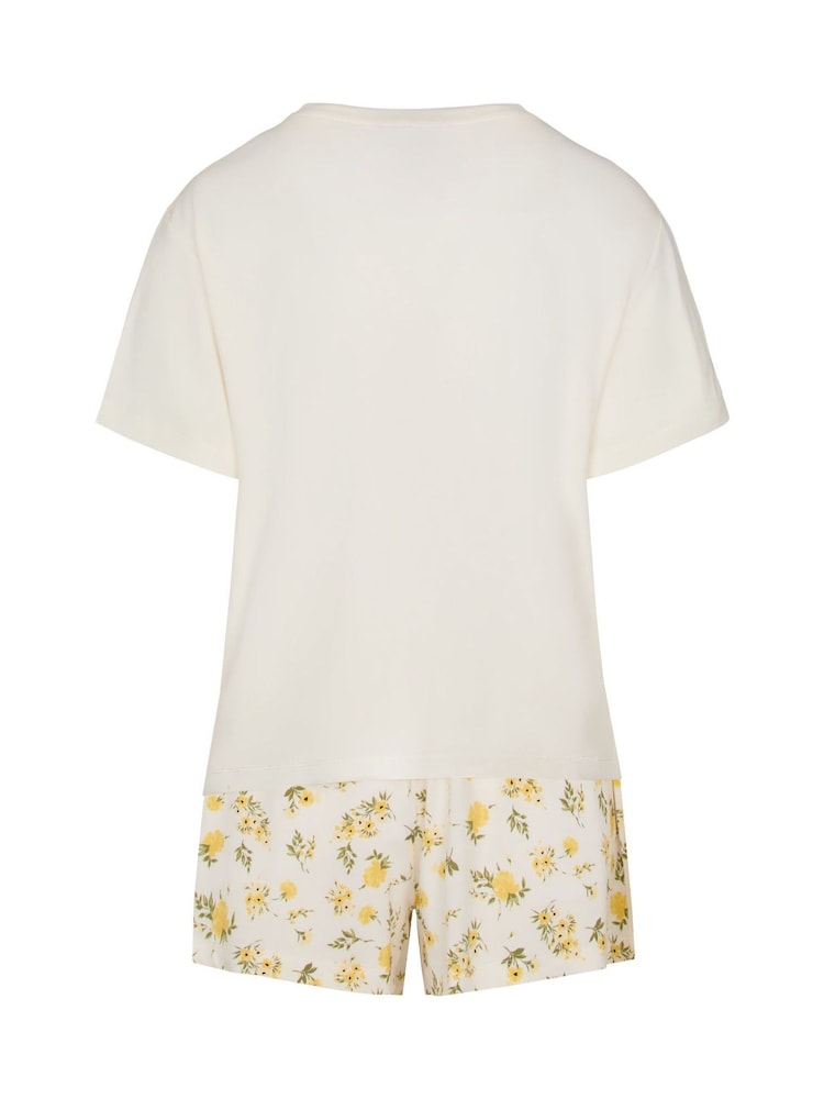 Hunkemöller White Daisy Pyjamas Set - Image 5 of 5 Hunkemöller White Daisy Pyjamas Set - Image 5 of 5